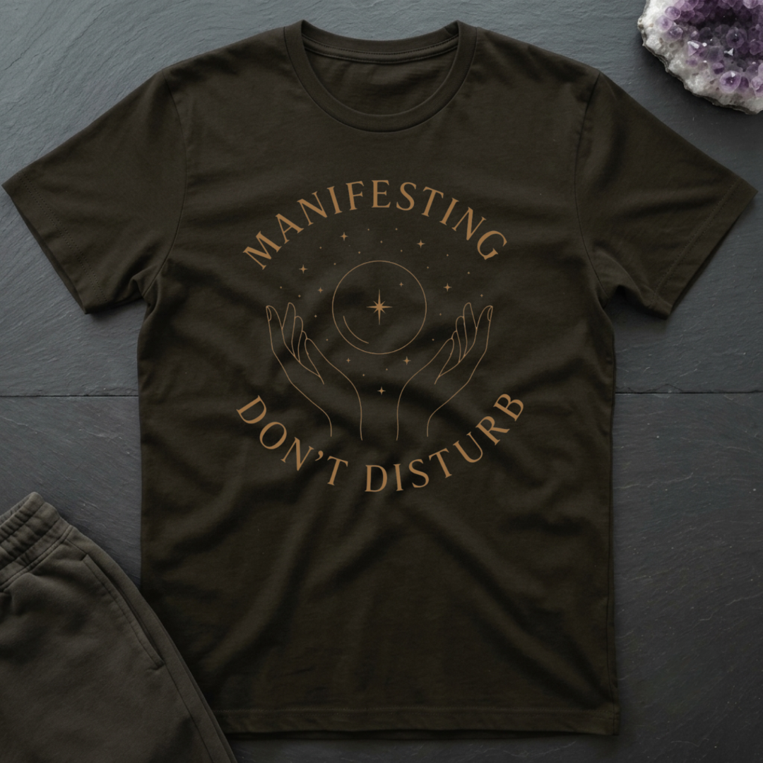Manifesting Don't Disturb T-Shirt