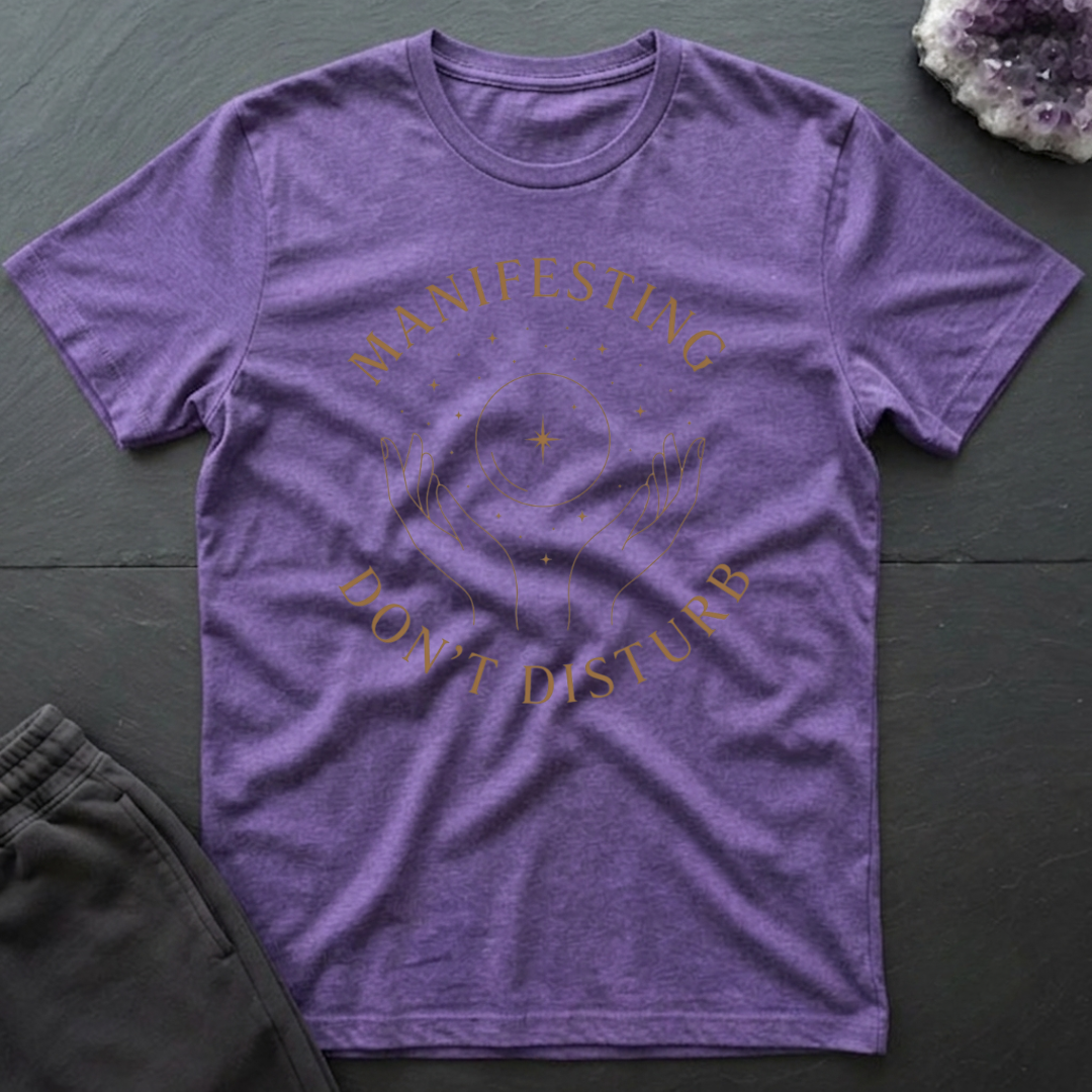 Manifesting Don't Disturb T-Shirt